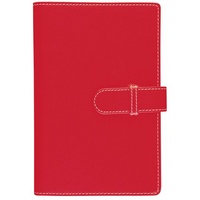 Debden Compendium Accent A4 Red with Side Open Notebook, 5415