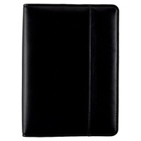 Debden Ring Binder Telephone Address Book Desk Size Black PU Cover 250.U99