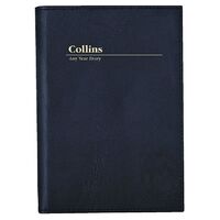 Collins Vanessa Any Year Diary Black A5 Week To View