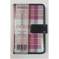 Debden Retro Pocket Ruled Journal- Purple 14x 9cm RPJ33