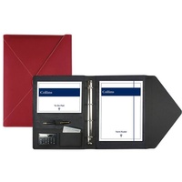 Debden Conference Ring Binder Compendium With Flap A4 Red, 7020