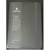 Debden Vauxhall A5 Ruled Journal, Black 21.5cm x 15cm VJ5P.U99