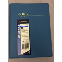 Collins Vanessa Any Year Diary Blue A5 Day to Page