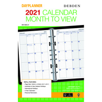 2021 Refill Debden DayPlanner Desk Month to View DK1300