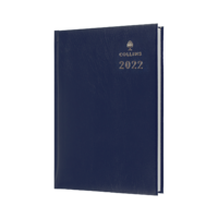 2022 Diary Collins Sterling A5 Day to Page Blue 184.P59