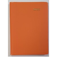 2022 Diary Collins Belmont Colours A7 Week to View w/ Pencil Orange 337P.V15