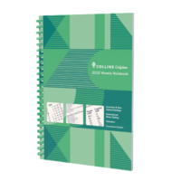 2022 Diary Collins Colplan Weekly Notebook A5 Week to View w/ Notes Green 61.P52