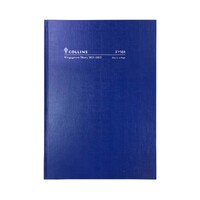 2022-2023 Financial Year Diary Collins Kingsgrove A5 Day to Page Blue FY181