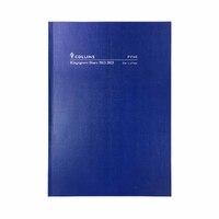 2022-2023 Financial Year Diary Collins Kingsgrove A4 Day to Page Blue FY141