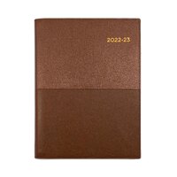 2022-2023 Financial Year Diary Collins Vanessa A4 Week to View Tan 