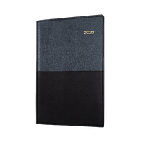 2023 Diary Collins Vanessa A5 Month to View w/ Notes Black 585.V99