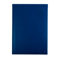 2023 Diary Debden Silhouette A5 Day to Page Navy S5100.P59