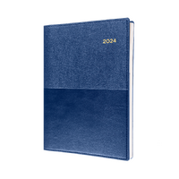 2024 Diary Collins Vanessa A4 Day to Page Blue 145.V59
