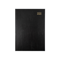 2024 Diary Debden Kyoto A5 Day to Page Black 3301.P99