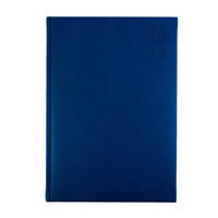 2024 Diary Collins Silhouette A4 Day to Page Navy S4100.P59
