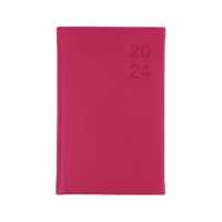 2024 Diary Collins Silhouette B7R Week to View Pink S6700.P50
