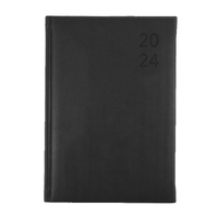 2024 Diary Collins Silhouette A5 Week to View Charcoal S5700.P98