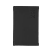 2024 Diary Collins Silhouette B7R Week to View Charcoal S6700.P98