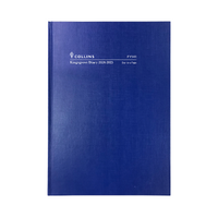 2024-2025 Financial Year Diary Collins Kingsgrove A4 Day to Page Blue FY141.P59