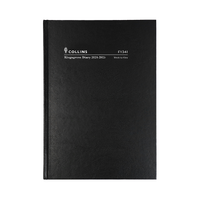 2024-2025 Financial Year Diary Collins Kingsgrove A4 Week to View Black FY341.P99