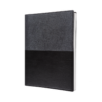 Collins Vanessa Notebook A5 Ruled Black VN15R.99