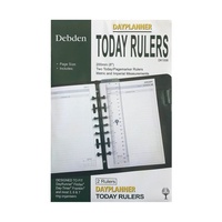 Debden DayPlanner Desk Refill "Today Rulers" DK1008