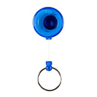 Rexel Id Mini Retractable Keyholders Blue (Hangsell) 9800901