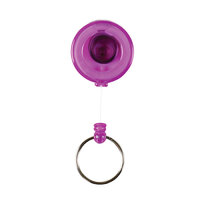 Rexel Id Mini Retractable Keyholders Purple (Hangsell) 9800919