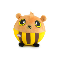 AFL Plush Squishii 10cm Hawthorn Hawks Official Collectibles 500103136