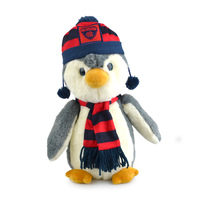 AFL Plush Penguin 27cm Melbourne Demons Official Collectibles 500273280