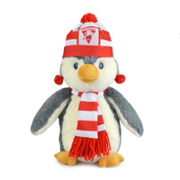 AFL Plush Penguin 27cm Sydney Swans Official Collectibles 500273327