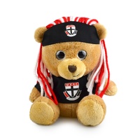 AFL Sparkle Fanatic Plush 20cm St Kilda Saints Official Collectibles, Korimco 500203402