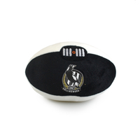 AFL Plush Footy 18cm Collingwood Magpies First Football Toy 500183440