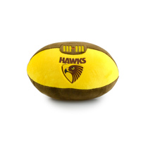 AFL Plush Footy 18cm Hawthorn Hawks First Football Toy 500183464