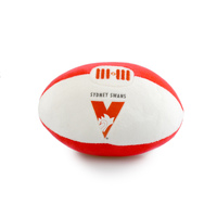 AFL Plush Footy 18cm Sydney Swans First Football Toy 500183518