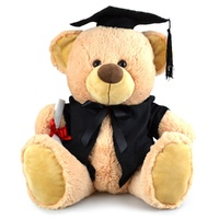 Korimco Graduation Bear 31cm Buddy Plush Graduation Keepsake Gift, 250314973