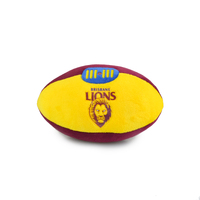 AFL Plush Footy 18cm Brisbane Lions First Football Toy 500185734