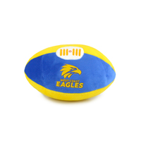 AFL Plush Footy 18cm West Coast Eagles First Football Toy 500185789