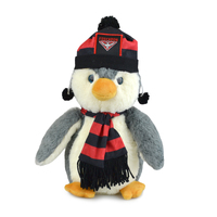 AFL Plush Penguin 27cm Essendon Bombers Official Collectibles 500275796