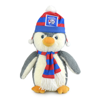 AFL Plush Penguin 27cm Western Bulldogs Official Collectibles 500275819