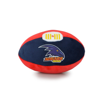 AFL Plush Footy 18cm Adelaide Crows First Football Toy 500187059