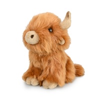 Korimco Lil Friends Plush 18cm Highland Cow Soft Plush Collectible, 57I0188735