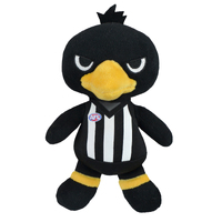 AFL Plush Rascal Mascot 20cm Collingwood Magpies Official Collectibles 500208872