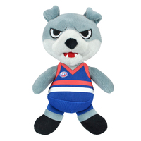 AFL Plush Rascal Mascot 20cm Western Bulldogs Official Collectibles 500208957
