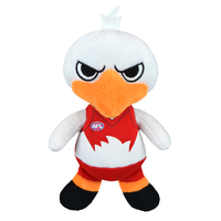 AFL Plush Rascal Mascot 20cm Sydney Swans Official Collectibles 500200370