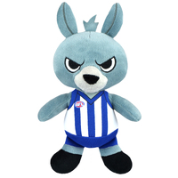 AFL Plush Rascal Mascot 20cm North Melbourne Kangaroos Official Collectibles 500200394