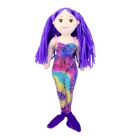Korimco Plush 45cm Mermaid Purple, 270453432