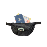 Korjo Bum Bag Travel Pouch Black Travel Accessories TP13