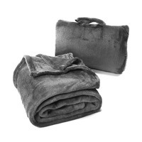 Cabeau Fold 'N Go Blanket - Charcoal Grey BLFG2092