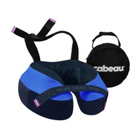 Cabeau Travel Pillow The Neck's Evolution S3 with Strap System - Blue TNEP3242